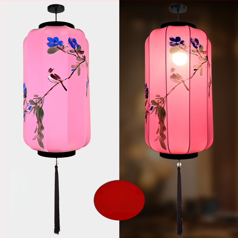 Elastinio audinio žibintas, rankų darbo, lauko naudojimui, kvadratinė forma, šviesėja