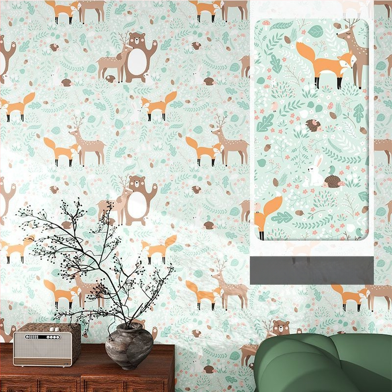 Sieninis lipdukas – geometrinis raštas, atsparus vandeniui, lipnus, svetainei, šiuolaikinis minimalistinis stilius