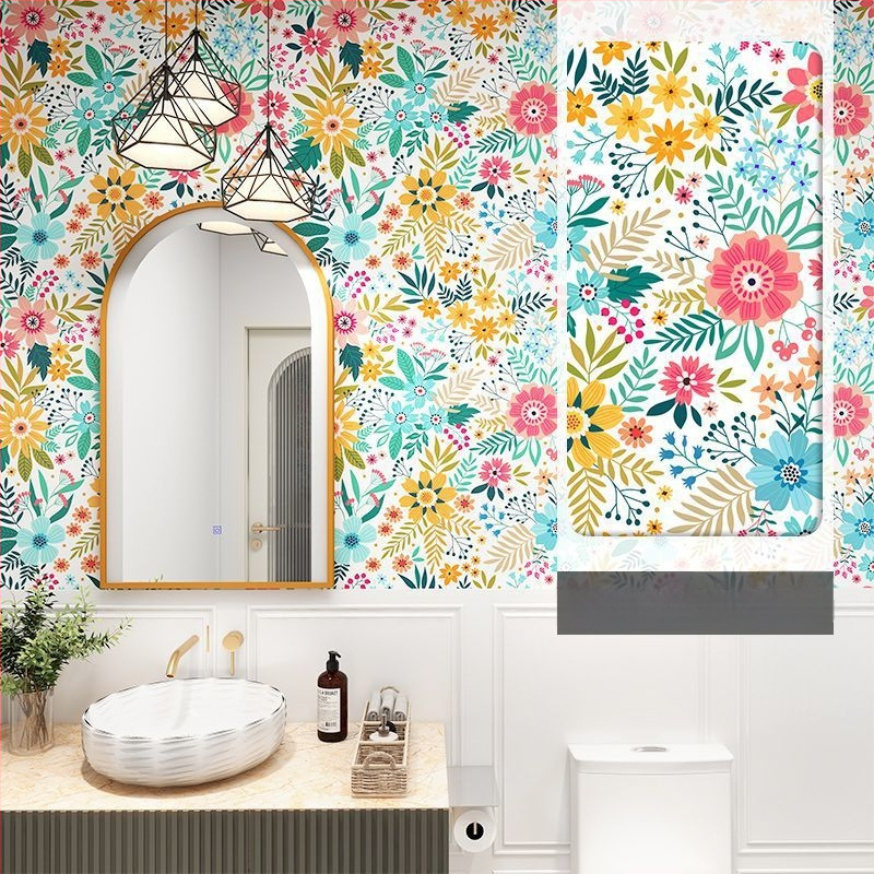 Sieninis lipdukas – geometrinis raštas, atsparus vandeniui, lipnus, svetainei, šiuolaikinis minimalistinis stilius