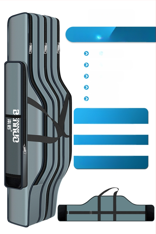 Риболовен багаж за принадлежности – голям капацитет, водоустойчив, многофункционална чанта за пръчки, стръв и макари, лека