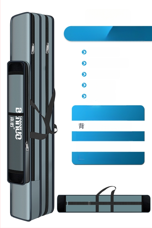 Риболовен багаж за принадлежности – голям капацитет, водоустойчив, многофункционална чанта за пръчки, стръв и макари, лека