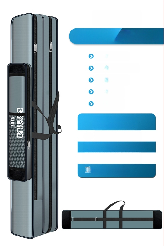 Риболовен багаж за принадлежности – голям капацитет, водоустойчив, многофункционална чанта за пръчки, стръв и макари, лека