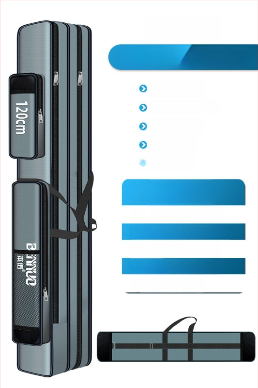 Риболовен багаж за принадлежности – голям капацитет, водоустойчив, многофункционална чанта за пръчки, стръв и макари, лека