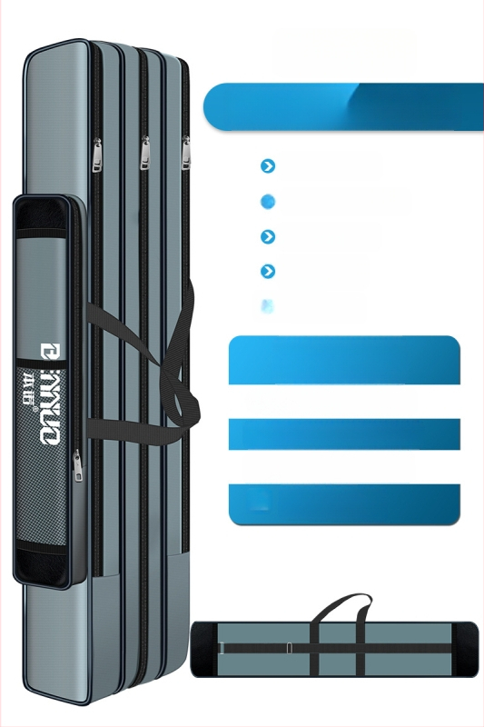 Риболовен багаж за принадлежности – голям капацитет, водоустойчив, многофункционална чанта за пръчки, стръв и макари, лека