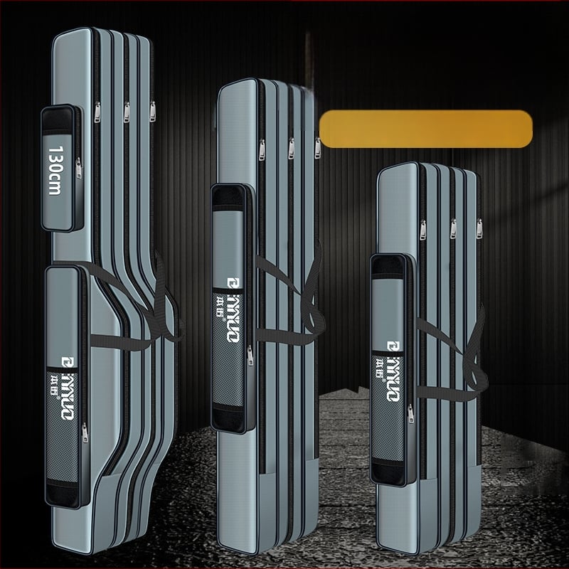 Риболовен багаж за принадлежности – голям капацитет, водоустойчив, многофункционална чанта за пръчки, стръв и макари, лека