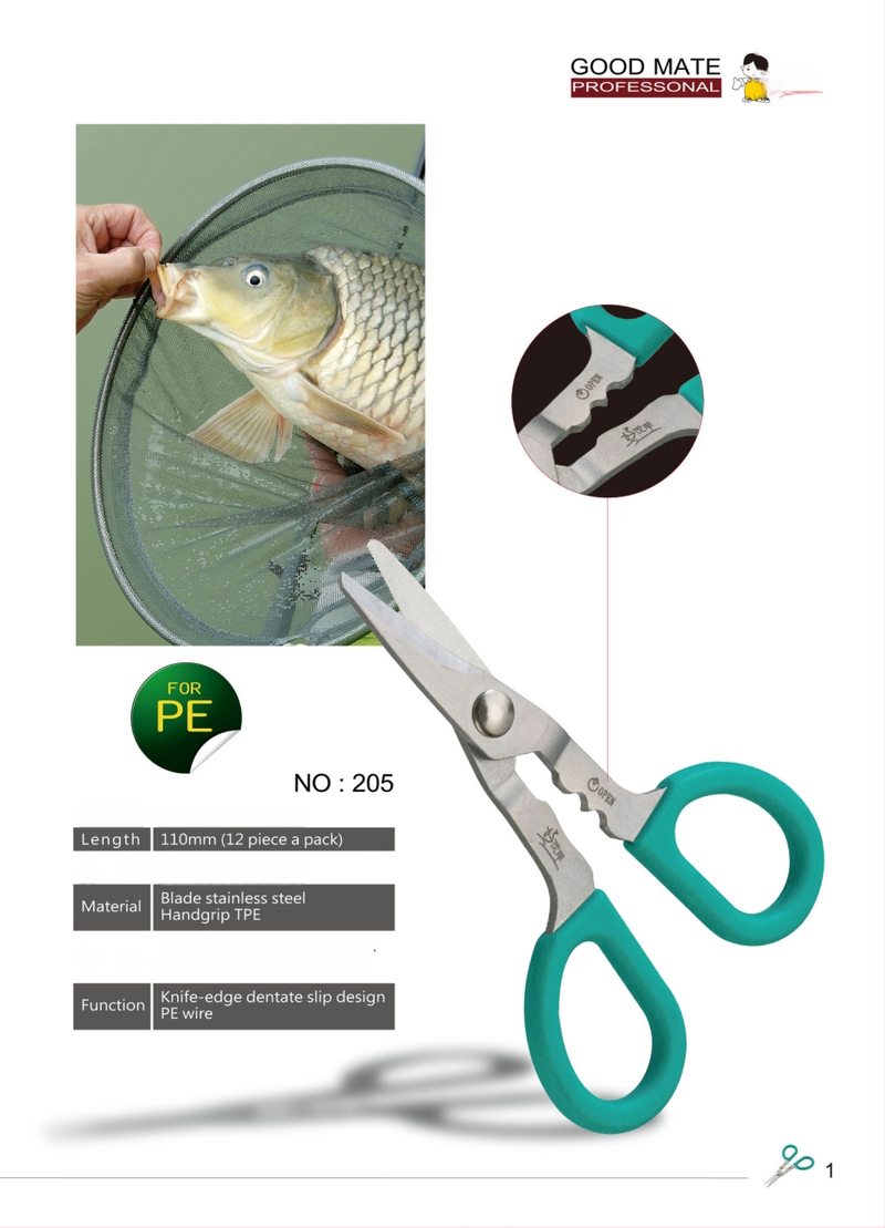 Good Partner Kalastusjoone lõikurid – roostevaba teras, mitmeotstarbelised