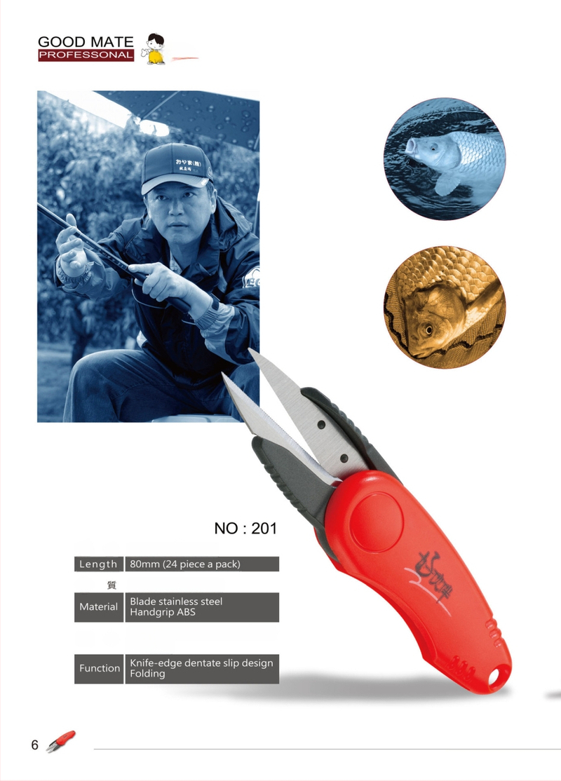 Good Partner Kalastusjoone lõikurid – roostevaba teras, mitmeotstarbelised