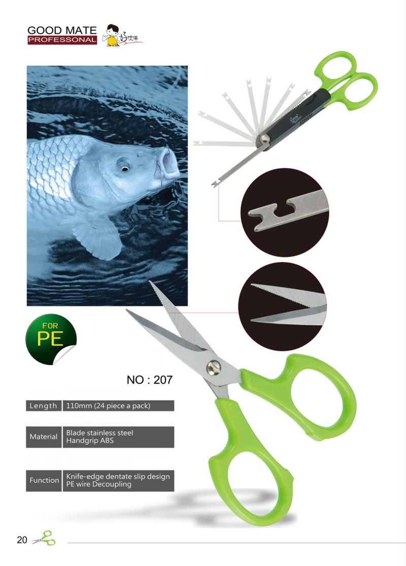 Good Partner Kalastusjoone lõikurid – roostevaba teras, mitmeotstarbelised