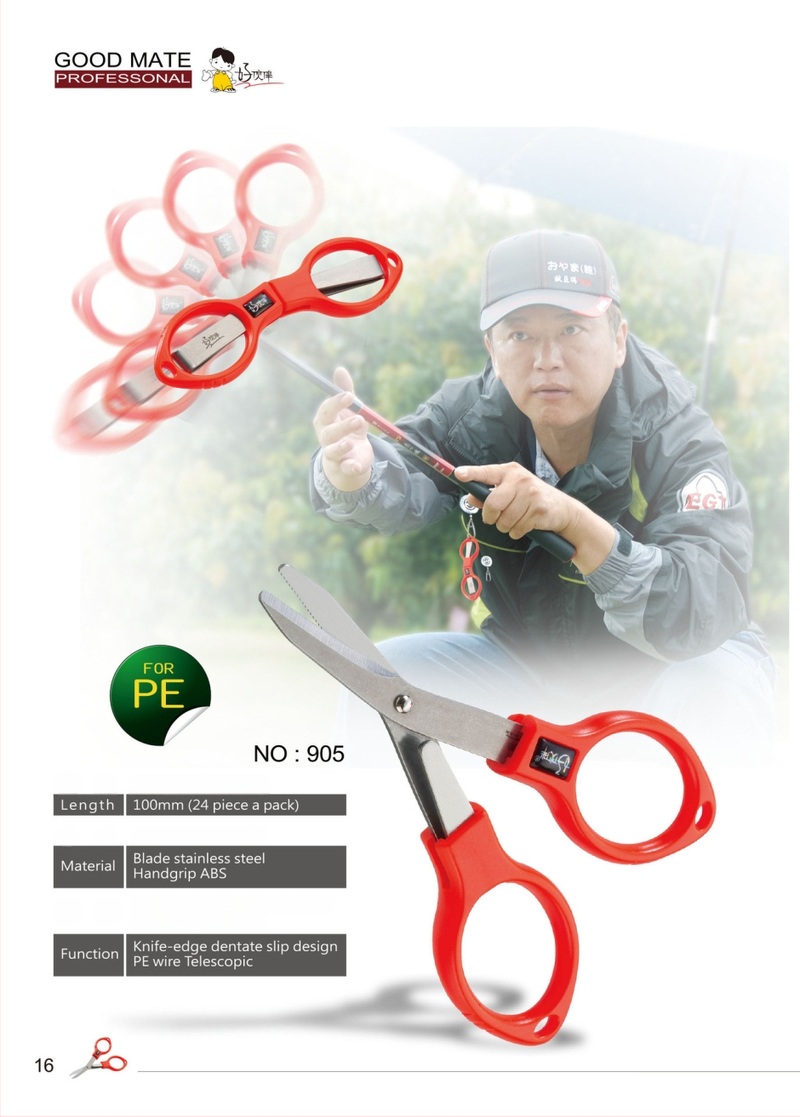 Good Partner Kalastusjoone lõikurid – roostevaba teras, mitmeotstarbelised