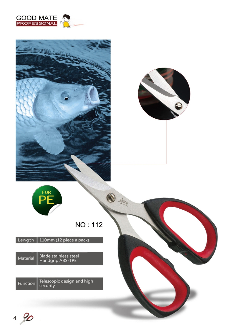 Good Partner Kalastusjoone lõikurid – roostevaba teras, mitmeotstarbelised