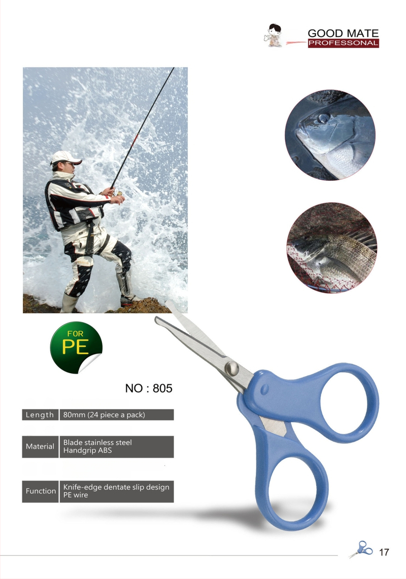 Good Partner Kalastusjoone lõikurid – roostevaba teras, mitmeotstarbelised