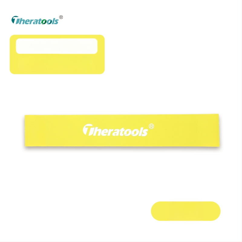 Elastinė pasipriešinimo juosta vaikams, skirta čiurnos atstatymui po lūžio — 5 svarų pasipriešinimas; medžiaga: šilkas; prekė: Kita.