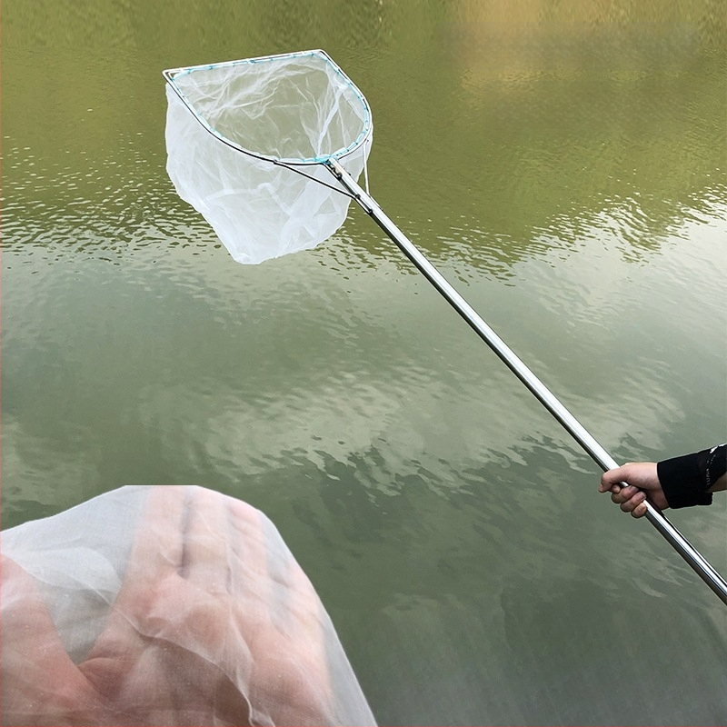 Storas žiedinis nerūdijančio plieno žvejybos tinklas, smulkus krevetėms tinklas, laukinės žvejybos įranga; Tinklo medžiaga: Kitas; Apkroja: Kitas; Gylis: Kitas