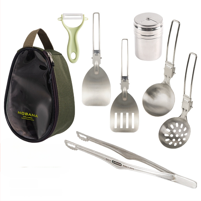 Prijenosni kamp kuhinjski set zdjela od PVC Oxford platna, za 2–4 osobe, model 221107 s torbicom za pohranu