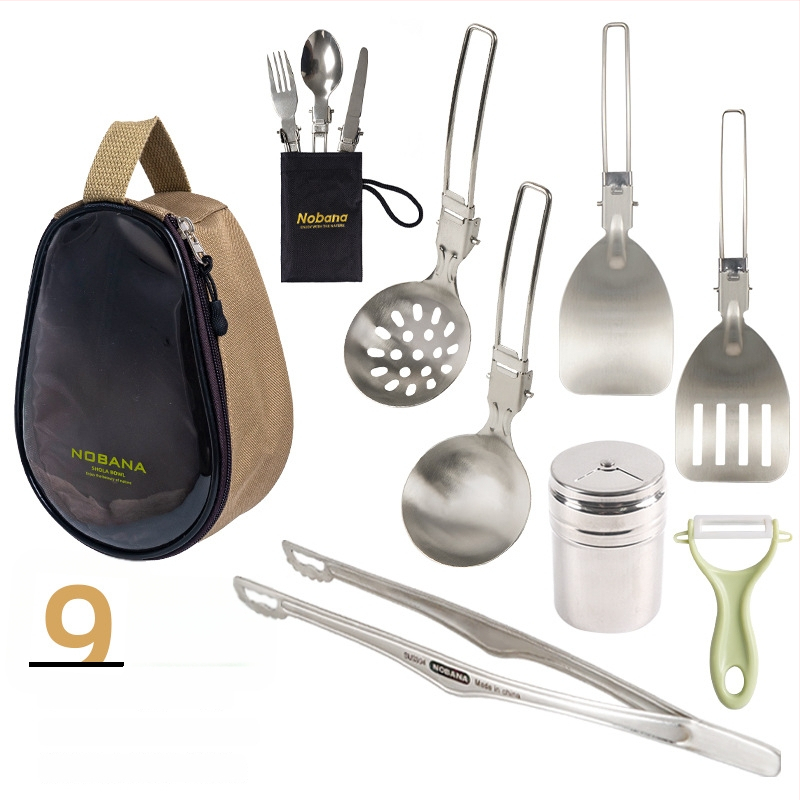 Prijenosni kamp kuhinjski set zdjela od PVC Oxford platna, za 2–4 osobe, model 221107 s torbicom za pohranu