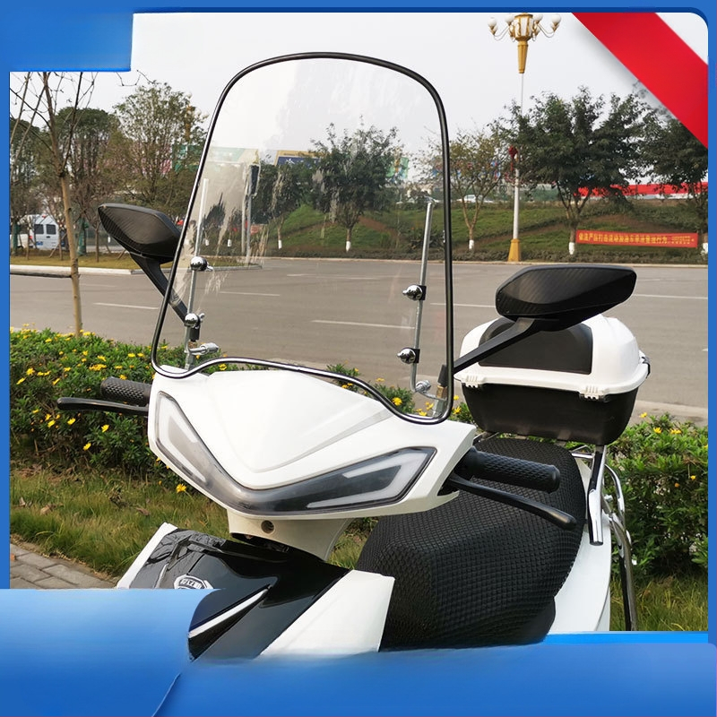 Priekinis stiklas elektrinėms transporto priemonėms, motociklams ir triratėms – modelis df-001