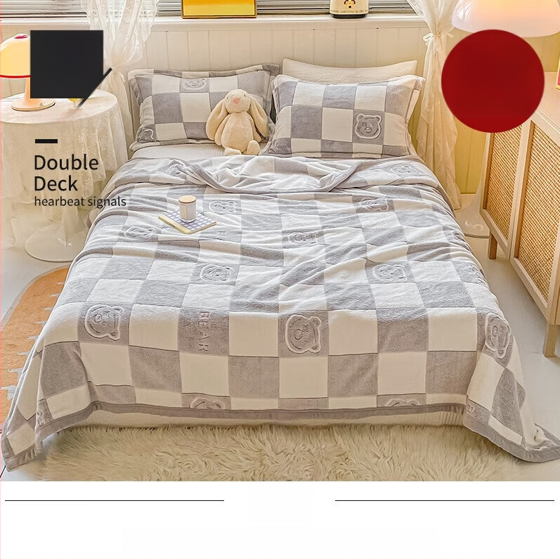 Korallfliis tekk LIFE HOME; polüestri kiud; kaal 1000 g; hooaeg kevad ja sügis; muster: taimed ja lilled