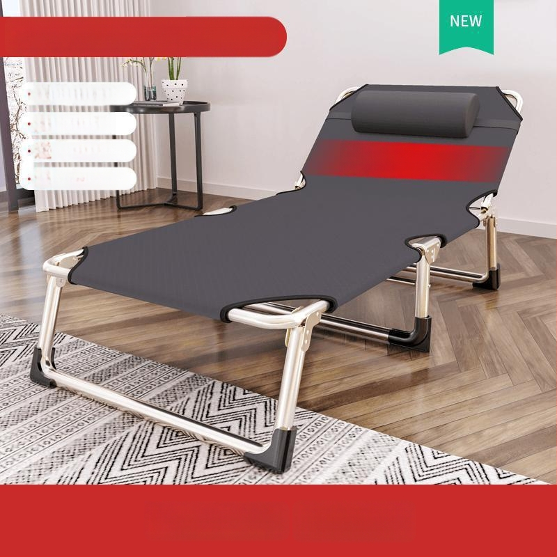 Sk lopivi kamping ležaj za jednoga s čeličnim okvirom, površina od Oxford platna, težina 1,0 kg, bez nosača