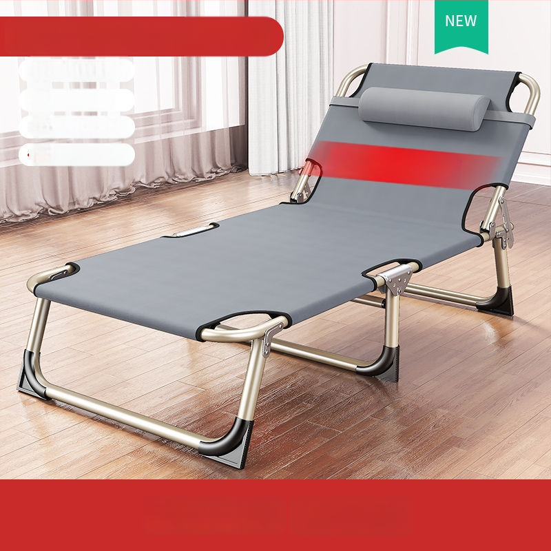 Sk lopivi kamping ležaj za jednoga s čeličnim okvirom, površina od Oxford platna, težina 1,0 kg, bez nosača