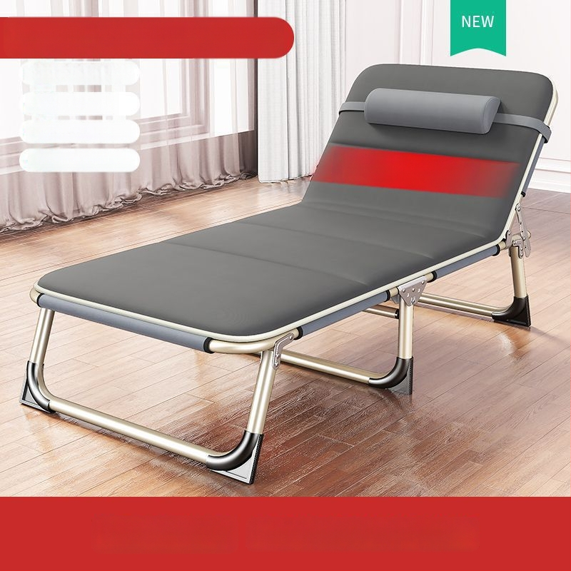 Sk lopivi kamping ležaj za jednoga s čeličnim okvirom, površina od Oxford platna, težina 1,0 kg, bez nosača