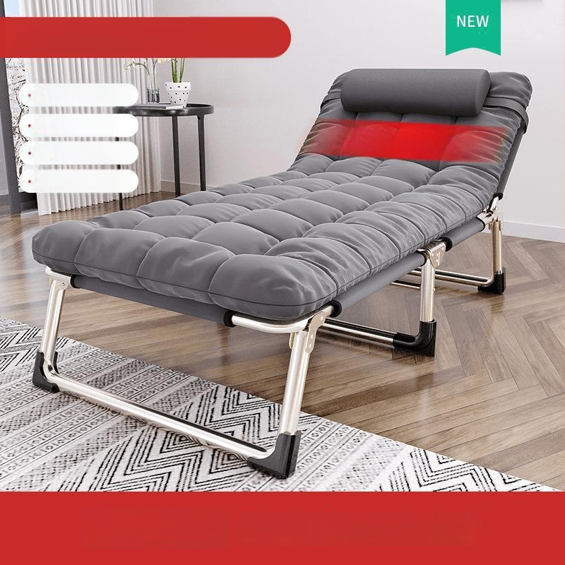 Sk lopivi kamping ležaj za jednoga s čeličnim okvirom, površina od Oxford platna, težina 1,0 kg, bez nosača