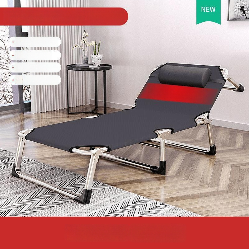 Sk lopivi kamping ležaj za jednoga s čeličnim okvirom, površina od Oxford platna, težina 1,0 kg, bez nosača