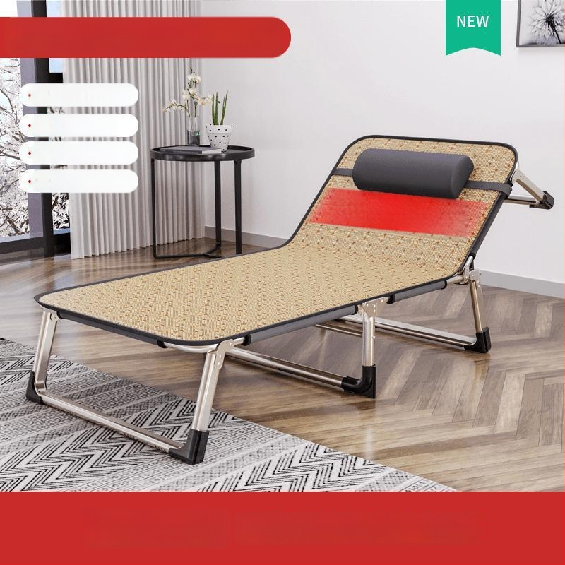 Sk lopivi kamping ležaj za jednoga s čeličnim okvirom, površina od Oxford platna, težina 1,0 kg, bez nosača