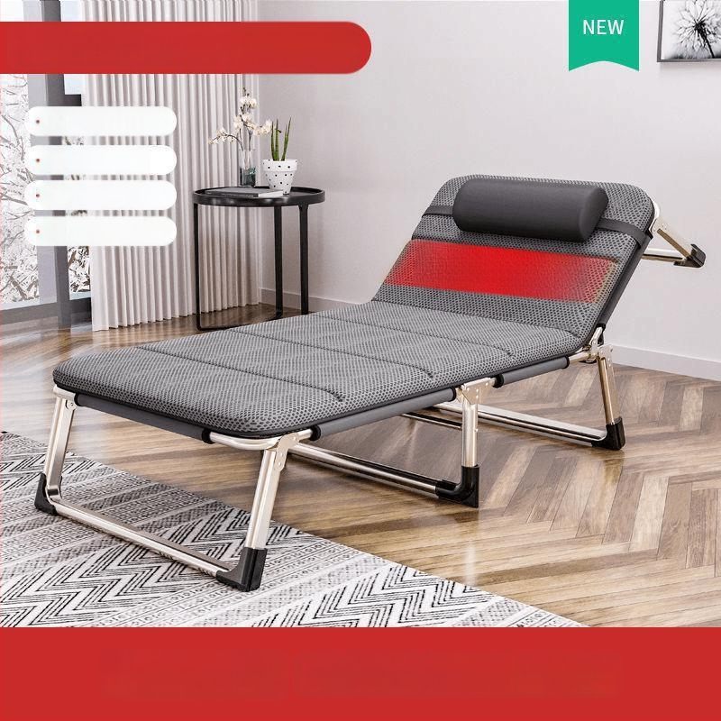 Sk lopivi kamping ležaj za jednoga s čeličnim okvirom, površina od Oxford platna, težina 1,0 kg, bez nosača