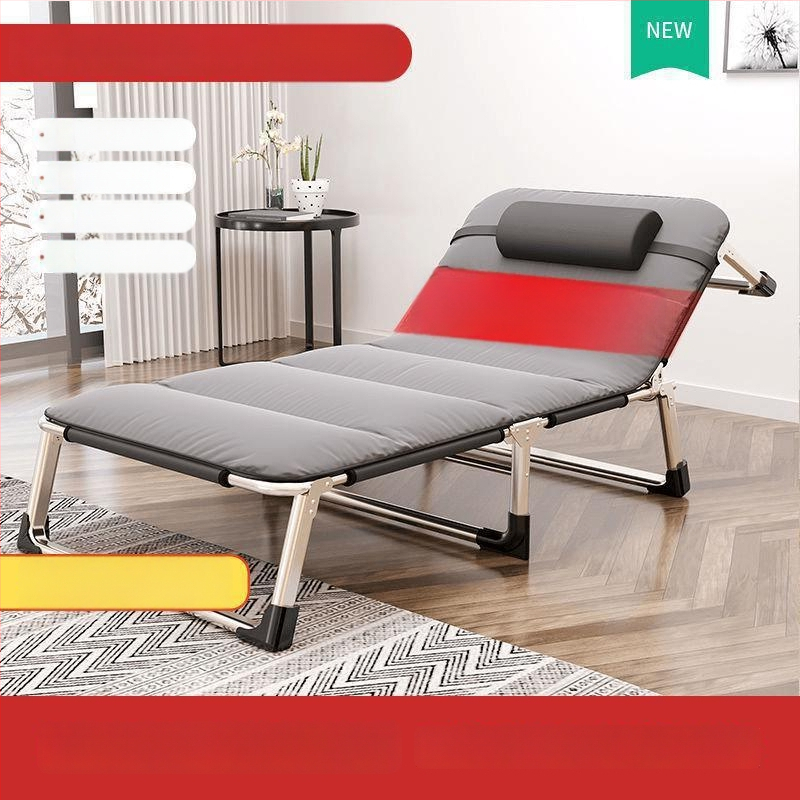 Sk lopivi kamping ležaj za jednoga s čeličnim okvirom, površina od Oxford platna, težina 1,0 kg, bez nosača