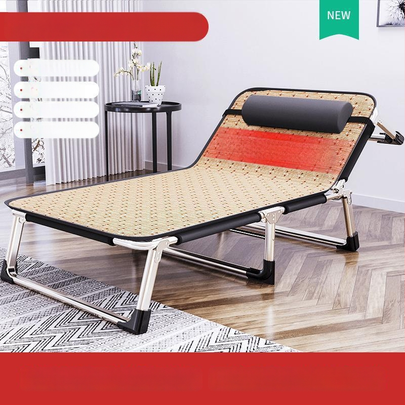 Sk lopivi kamping ležaj za jednoga s čeličnim okvirom, površina od Oxford platna, težina 1,0 kg, bez nosača