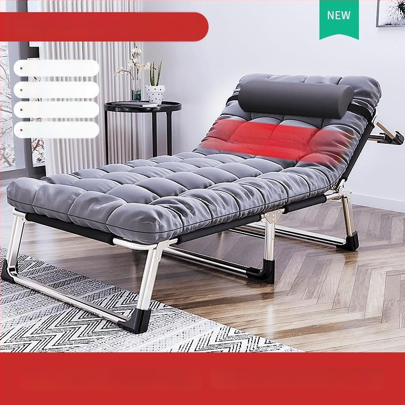 Sk lopivi kamping ležaj za jednoga s čeličnim okvirom, površina od Oxford platna, težina 1,0 kg, bez nosača