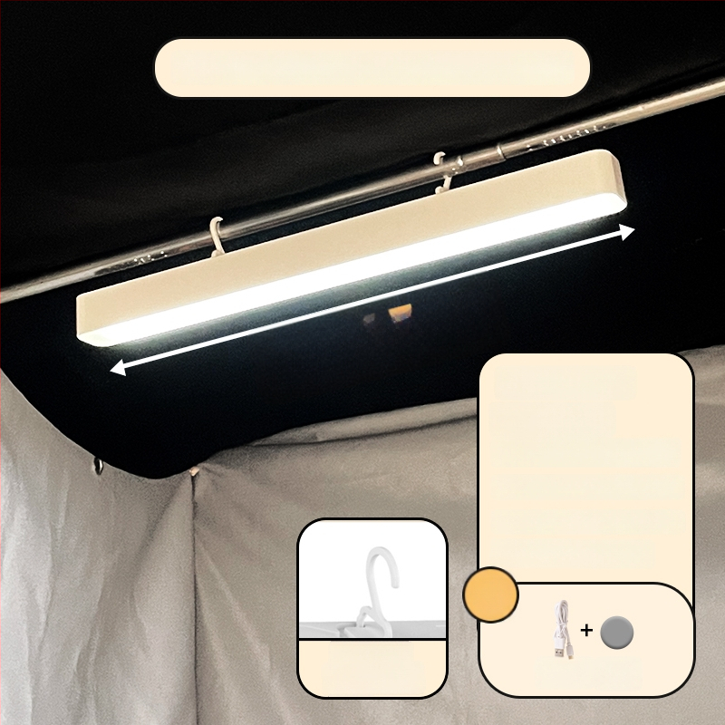 Naktinė lemputė šalia lovos su ABS gaubtu, balsinis valdymas, įmontuota baterija, įtampa iki 36V, CRI ≥95