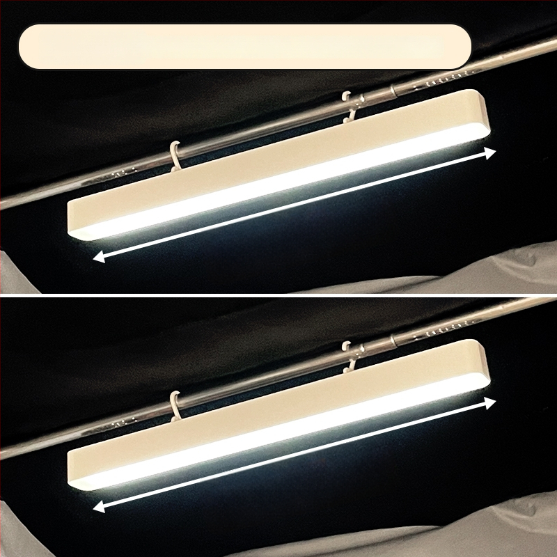 Naktinė lemputė šalia lovos su ABS gaubtu, balsinis valdymas, įmontuota baterija, įtampa iki 36V, CRI ≥95