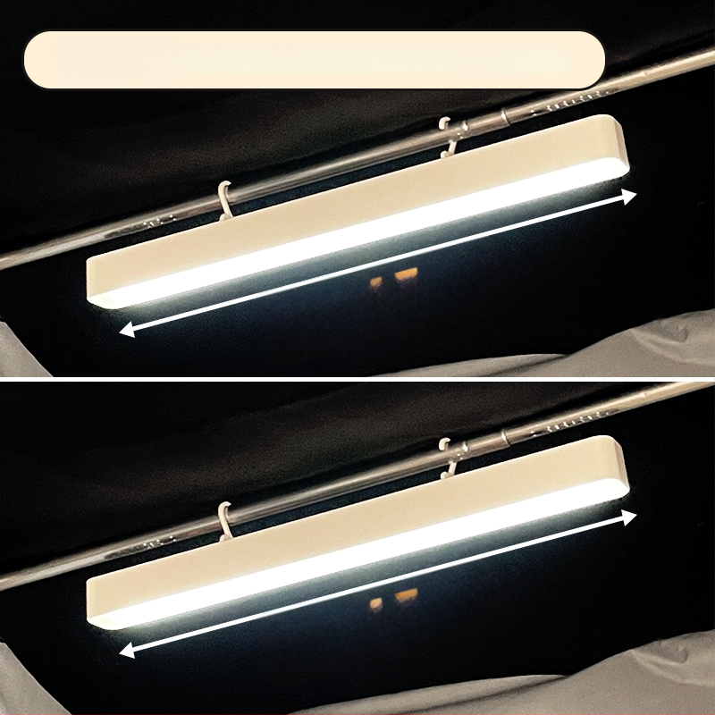 Naktinė lemputė šalia lovos su ABS gaubtu, balsinis valdymas, įmontuota baterija, įtampa iki 36V, CRI ≥95