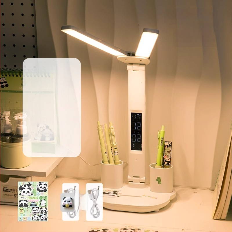 Naktinė lemputė šalia lovos su ABS gaubtu, balsinis valdymas, įmontuota baterija, įtampa iki 36V, CRI ≥95