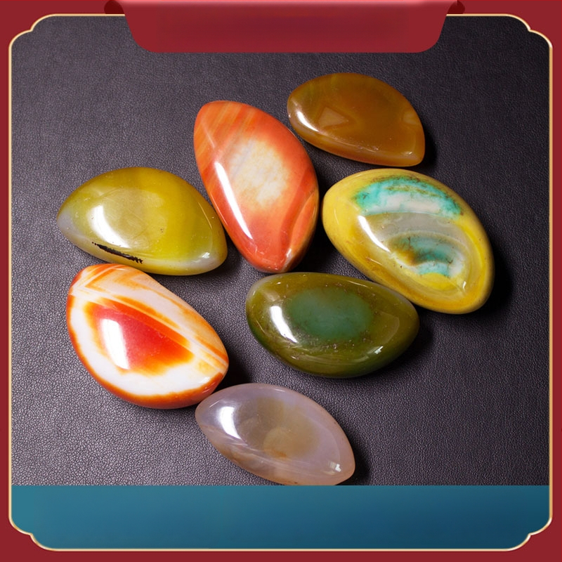 Χαλικά αχάτη για διακόσμηση ενυδρείου (Κρύσταλλος: αχάτης; Εμφάνιση: ωμός λίθος; Χρήση: διακόσμηση ενυδρείου)