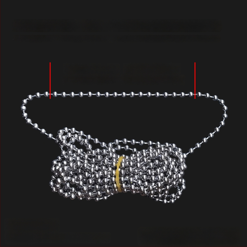 Κορδόνι κουρτινών με χάντρες για ρολοκουρτίνες, άξονας περιστροφής επάνω-κάτω, χειροκίνητος μηχανισμός έλξης, ύφασμα από μετάξι, κωδ. F96T58S85MMJ7J