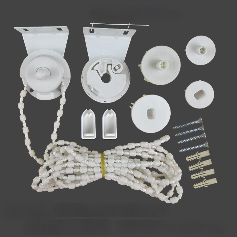 Κορδόνι κουρτινών με χάντρες για ρολοκουρτίνες, άξονας περιστροφής επάνω-κάτω, χειροκίνητος μηχανισμός έλξης, ύφασμα από μετάξι, κωδ. F96T58S85MMJ7J