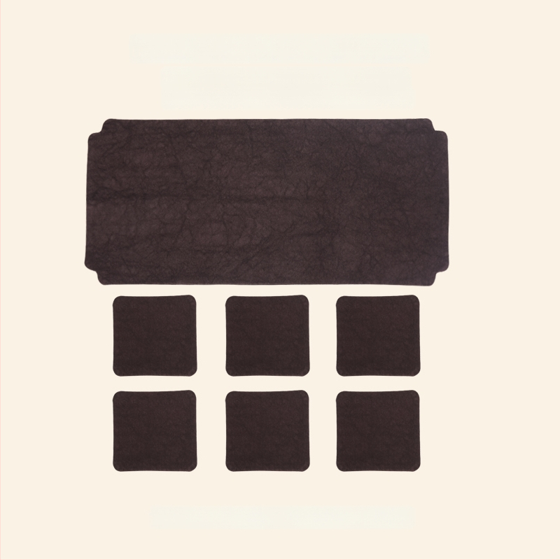 Dviejų pusių brokato arbatos kilimėlis – kvadratinės formos, atsparus aukštoms temperatūroms, rūmų stiliaus ir kinų stiliaus