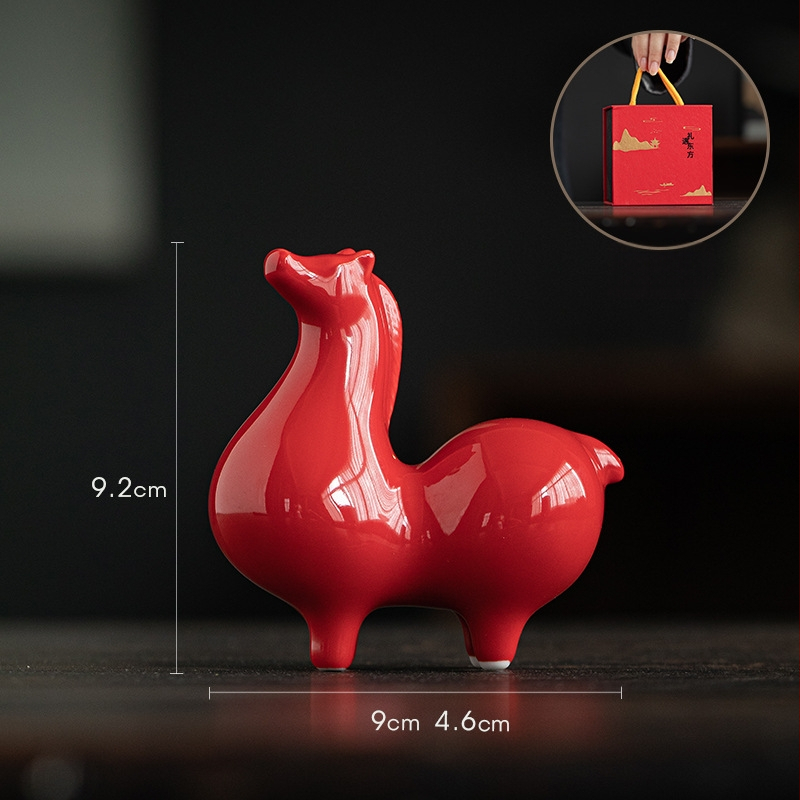Κεραμικό διακοσμητικό άλογο Ταν για το σαλόνι – κινεζικό στυλ, ημιχειροποίητο, ιδανικό δώρο για επιχειρήσεις ή γενέθλια