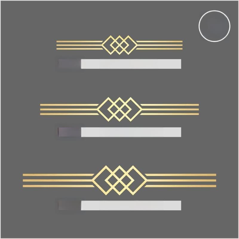 Стенно стикер - триизмерен PVC декор, противопожарна функция, китайски стил, за външни пространства