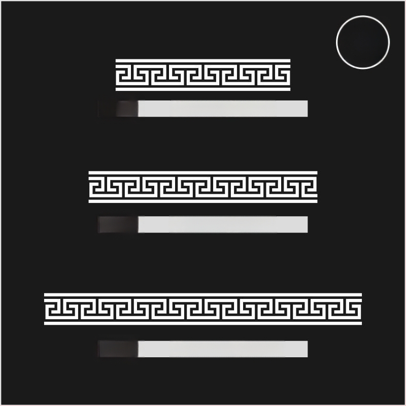 Стенно стикер - триизмерен PVC декор, противопожарна функция, китайски стил, за външни пространства