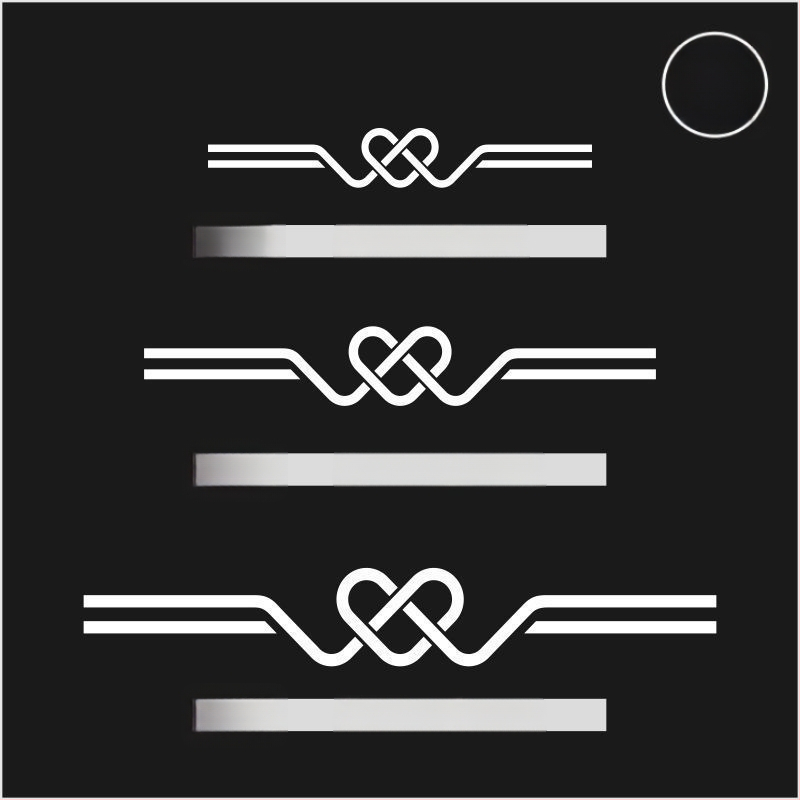 Стенно стикер - триизмерен PVC декор, противопожарна функция, китайски стил, за външни пространства