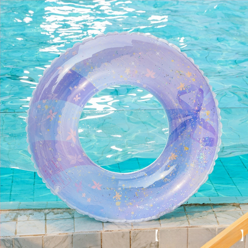 Bērnu peldēšanas gredzens, PVC materiāls, vienkrāsains dizains