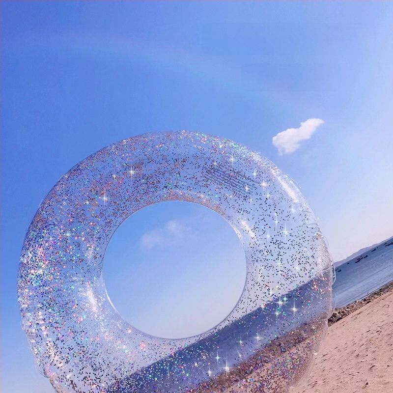 Bērnu peldēšanas gredzens, PVC materiāls, vienkrāsains dizains