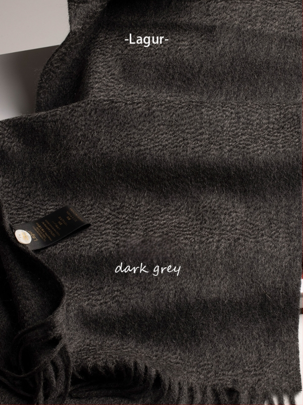 Blue enough Σάλι από 100% cashmere, ύφανση warp knitting, ζεστό για τον χειμώνα, unisex