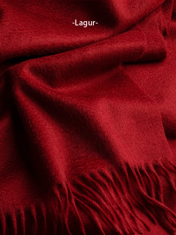 Blue enough Σάλι από 100% cashmere, ύφανση warp knitting, ζεστό για τον χειμώνα, unisex