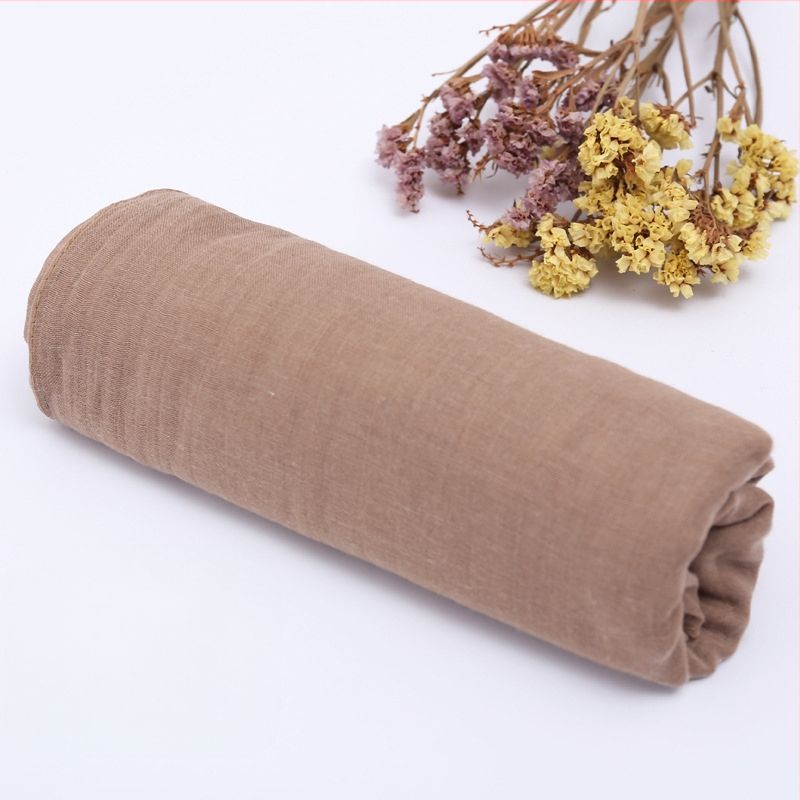 Poliesterio šalikas, korėjietiško stiliaus, vienos spalvos, visiems metų laikams, dviguba naudojimo galimybė