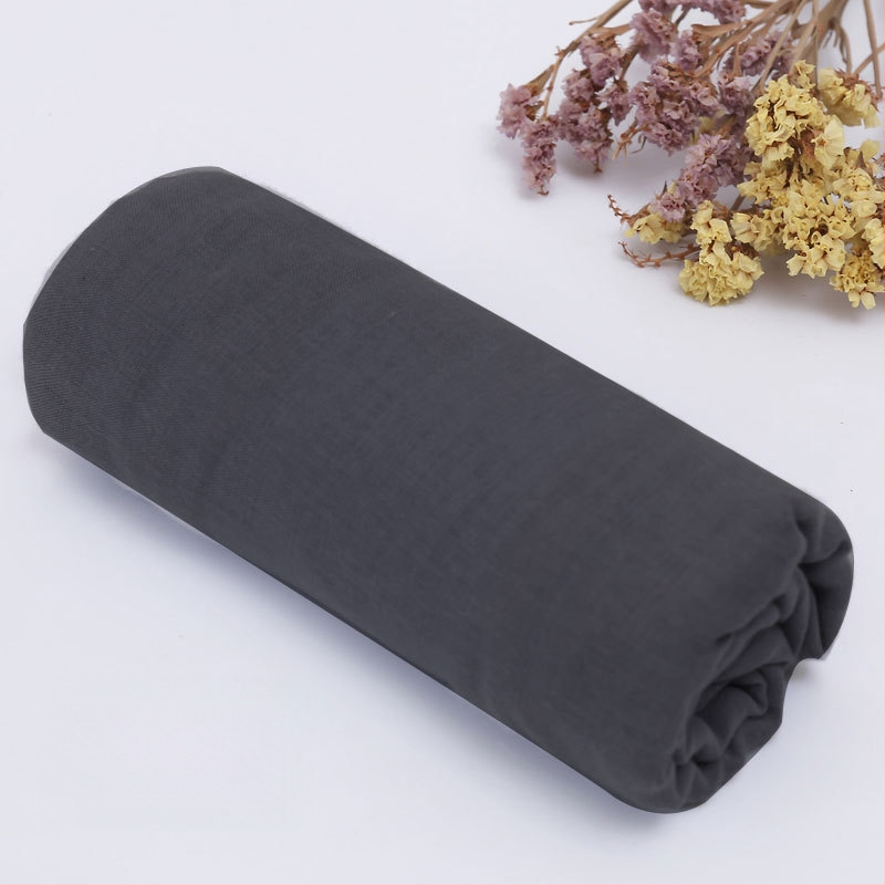 Poliesterio šalikas, korėjietiško stiliaus, vienos spalvos, visiems metų laikams, dviguba naudojimo galimybė