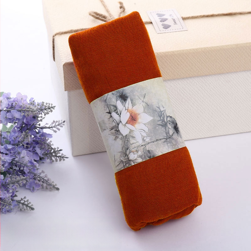 Poliesterio šalikas, korėjietiško stiliaus, vienos spalvos, visiems metų laikams, dviguba naudojimo galimybė